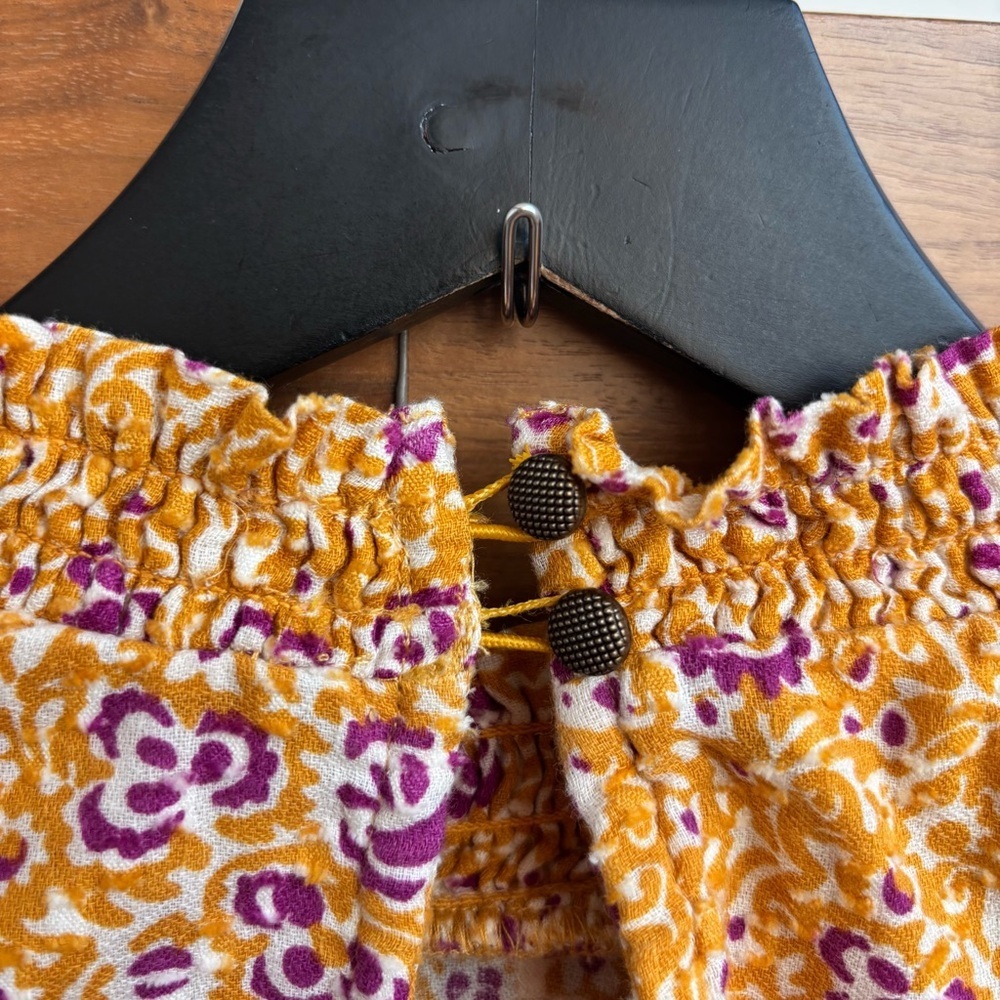 Maeve Goldie Embroidered Blouse, Size 2 - Picture 16 of 16